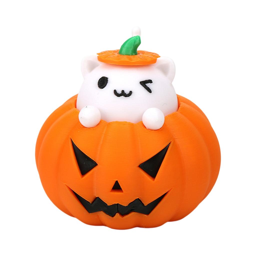 3D Printed Halloween Pumpkin Miniature Model Trendy And Creative Gift