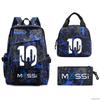 Football Printed Student Backpack Multifunctional Usb Interface Large Capacity Leisure Travel Backpack