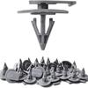 100 pièces Clips d'aile de roue, 07-13-2-757-821 07132757821 Remplacement de clip Accessoires de voiture