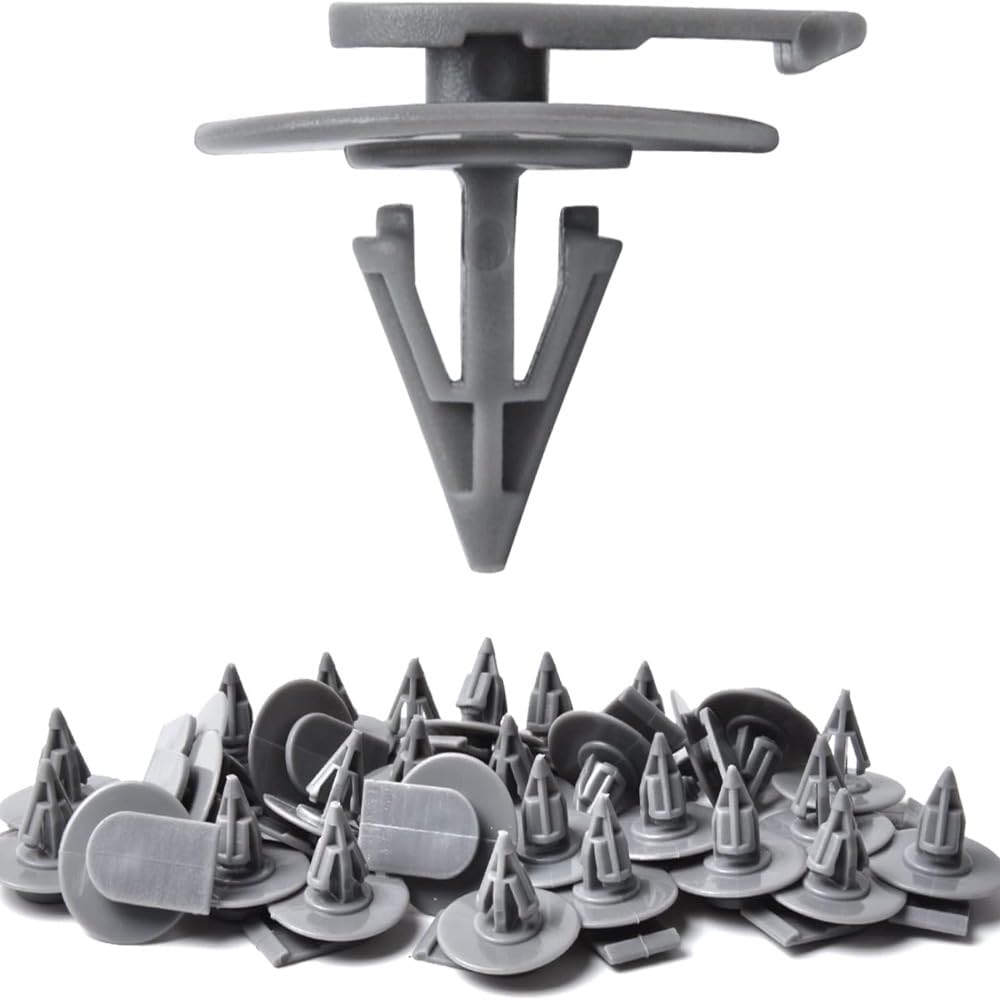 100 pièces Clips d'aile de roue, 07-13-2-757-821 07132757821 Remplacement de clip Accessoires de voiture