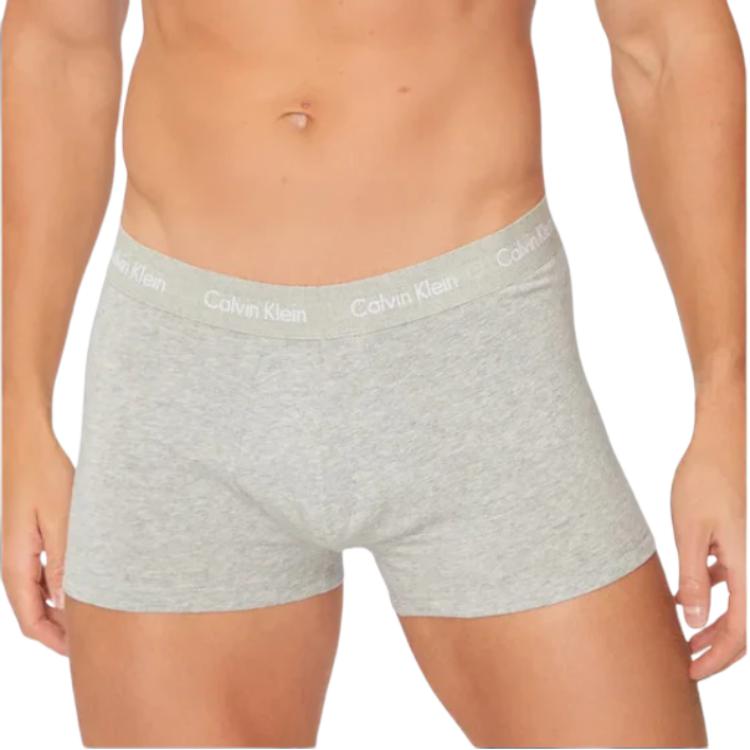 Calvin Klein Logo Low Rise Boxer Briefs 3er Pack Herrenunterwäsche 000NB3055A-QYP