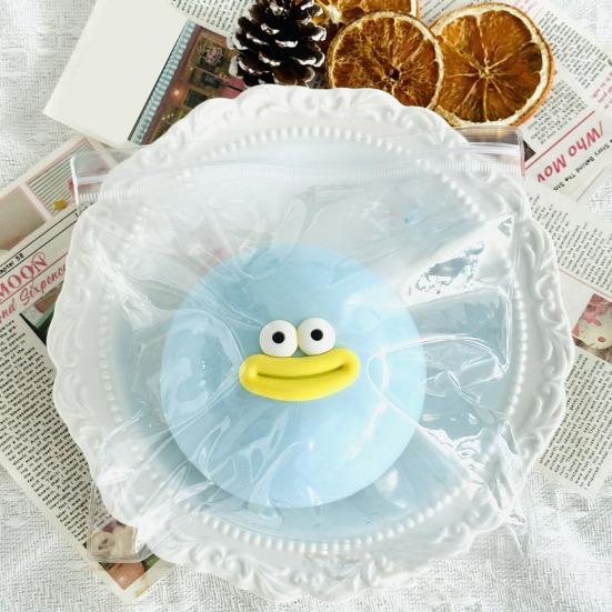 Cartoon Sausage Mouth Steamed Bun Toy Stress Relief Dumpling Squeeze Sensory Fidget Toy Slow Rising Stress Ball Relaxation Dough Ball Hand Toy