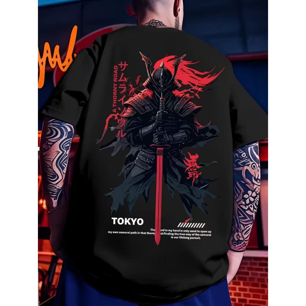 Moda Estiva da Uomo e Donna T-shirt con Stampa 3D Stampa Anime Giapponese Casual Poliestere Girocollo Manica Corta Casual