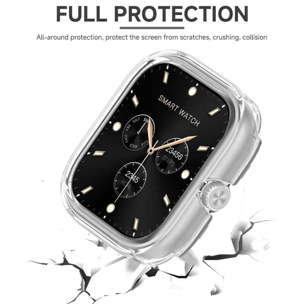 Hollow Cover Case for Redmi Watch 5 4 SIM Protector Empty Bumper PC Protective Frame for Redmi Watch5 Watch4 case Accessores