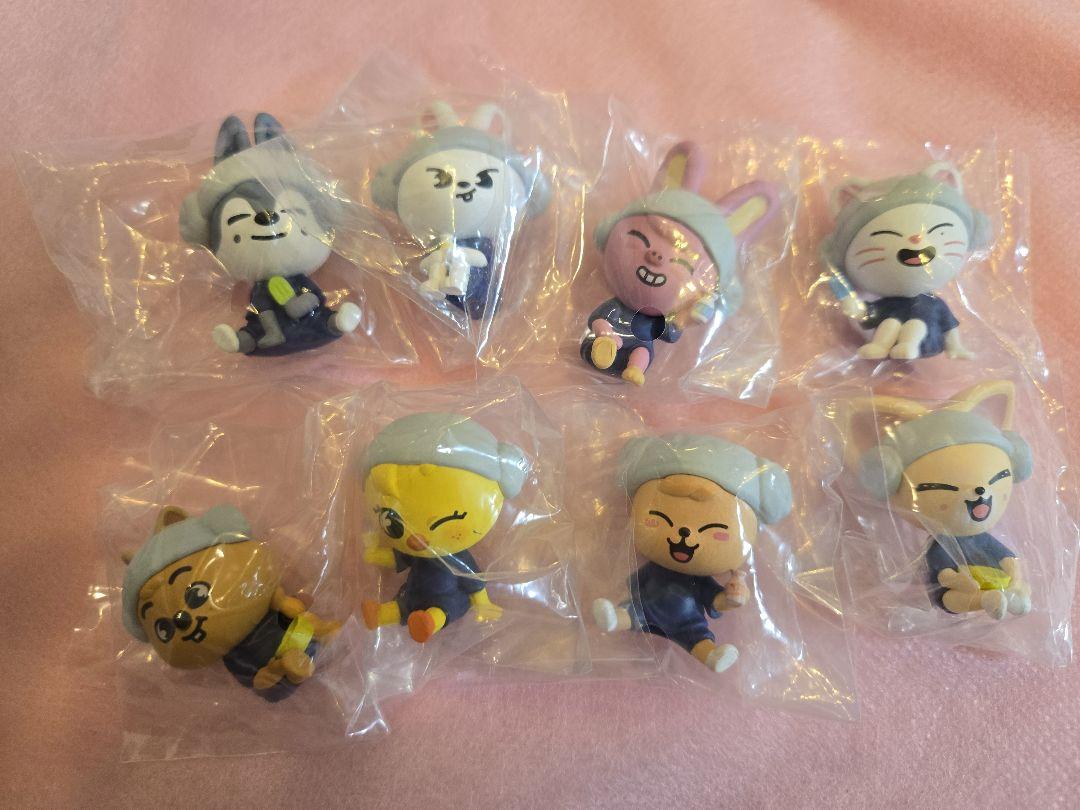 

[Б/У] Stray Kids Сауна Фигурка Гача SKZOO Полный набор