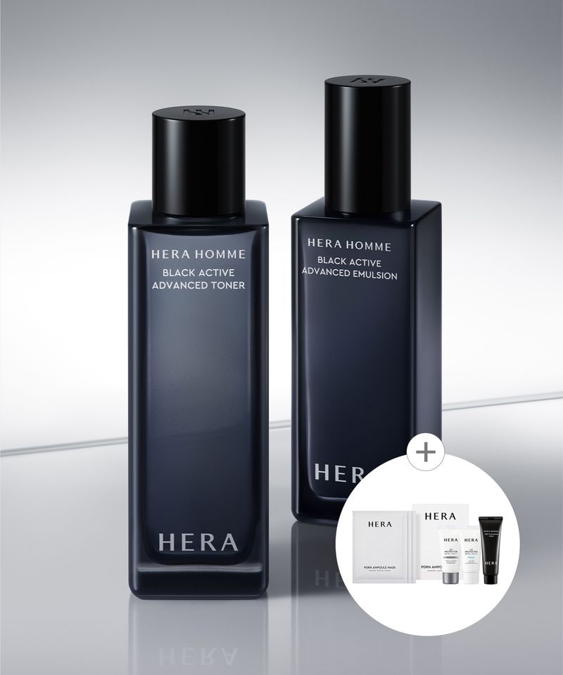 Homme Black Active Special Set (2 Types)