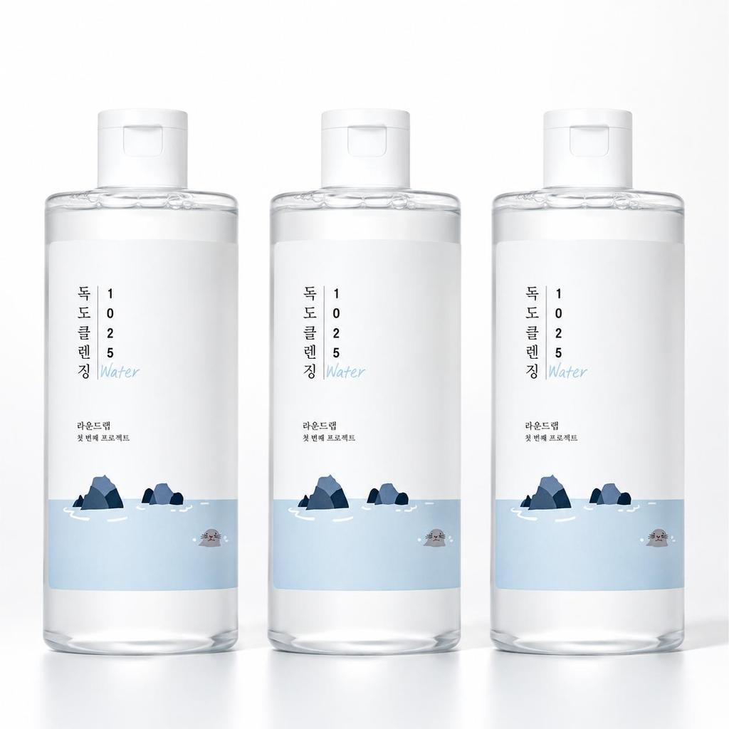 ROUND LAB 1025 Dokdo Cleansing Water 400ml (3 Options)