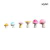 6PCS Mini Resin Mushroom Ornament Garden Bonsai Potted Decor Car Desk Computer Accessories Plant Bonsai Craft Decor Ornament Kit