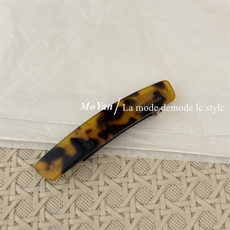 Korean Style Lightweight Versatile Acetate Hair Clip for Elegant Ponytails and Hair Styling