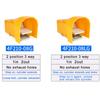 Pneumatic 4F210-08L Foot Pedal Valve Cylnder Control Switch FV320 FV 420 4F210-08G Ttwo Position Five Links