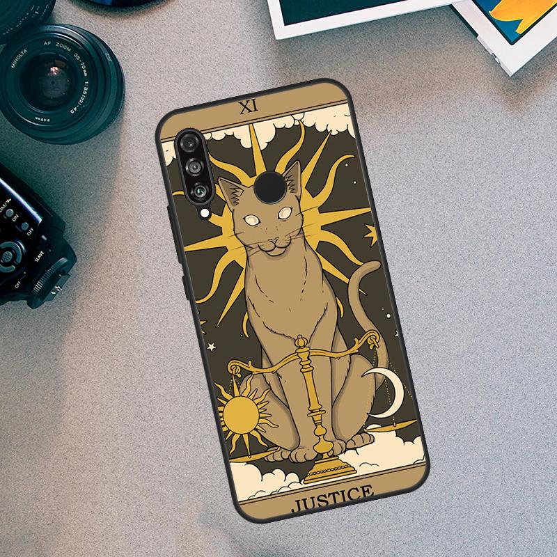 Katzen Tarot Hexerei Für Huawei Nova 7i 8i 11i 12i 9 10 SE 11 Pro Y60 Y70 Y90 Y61 Y91 Y72 Y73 P40 P30 Lite Hülle