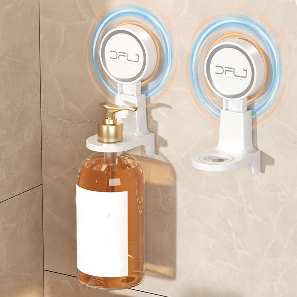 

Plastic Shower Gel Bottle Shelf Wall Mounted Shower Gel Hanger Bathroom