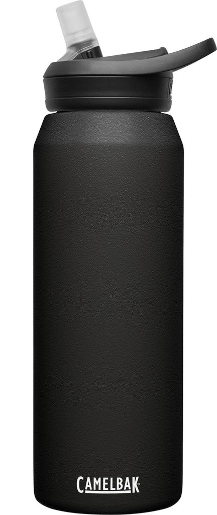 Camelbak Eddy Plus SST Vacuum Insulated Stainless Steel Bottle with Black Straw, 1000ml,