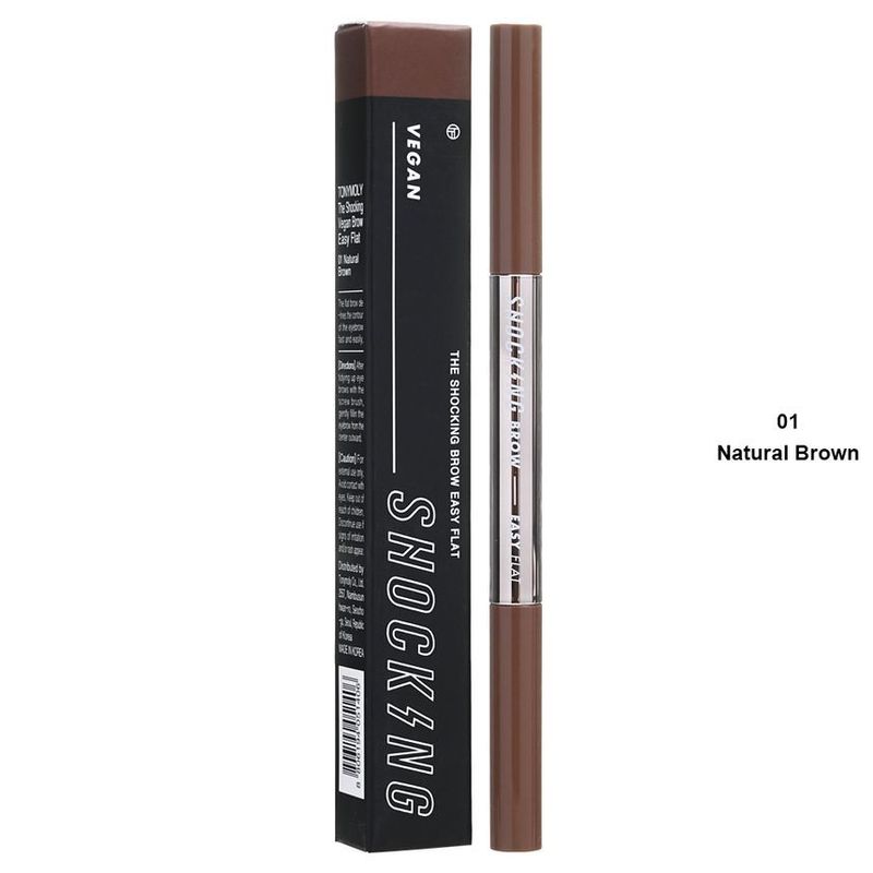 TONYMOLY - The Shocking Vegan Brow Easy Flat - 4 Colors