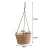 Home Decor Garden Plant Storage Basket Hanging Planter Woven Indoor Outdoor Flower Pot Holder Macrame Plant Hangers