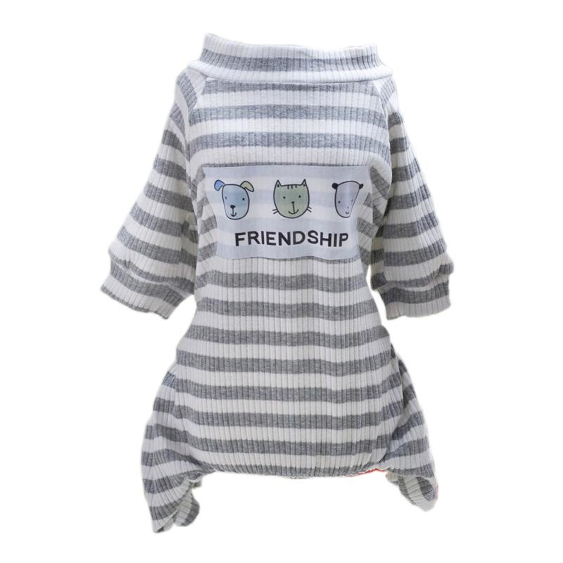 Soft Cotton Dog Cat Jumpsuit Pajamas for Cats Gotas Katten Overalls Puppy Sphynx Kedi mascotas Clothes Costume ubranko dla kota