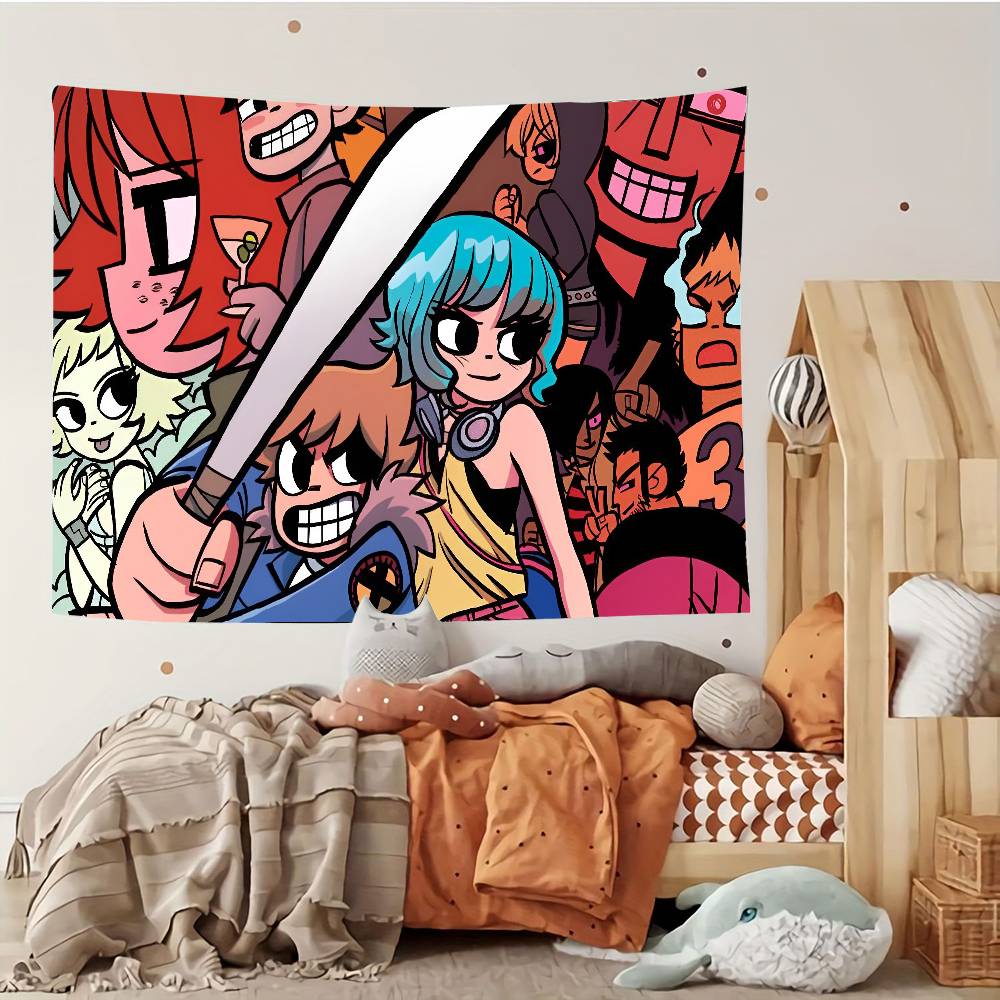 Bryan Lee OMalley Tapestry Customizable Tapestries Of Various Styleswall Hangings Celebrity Photo Printingwall Hangings