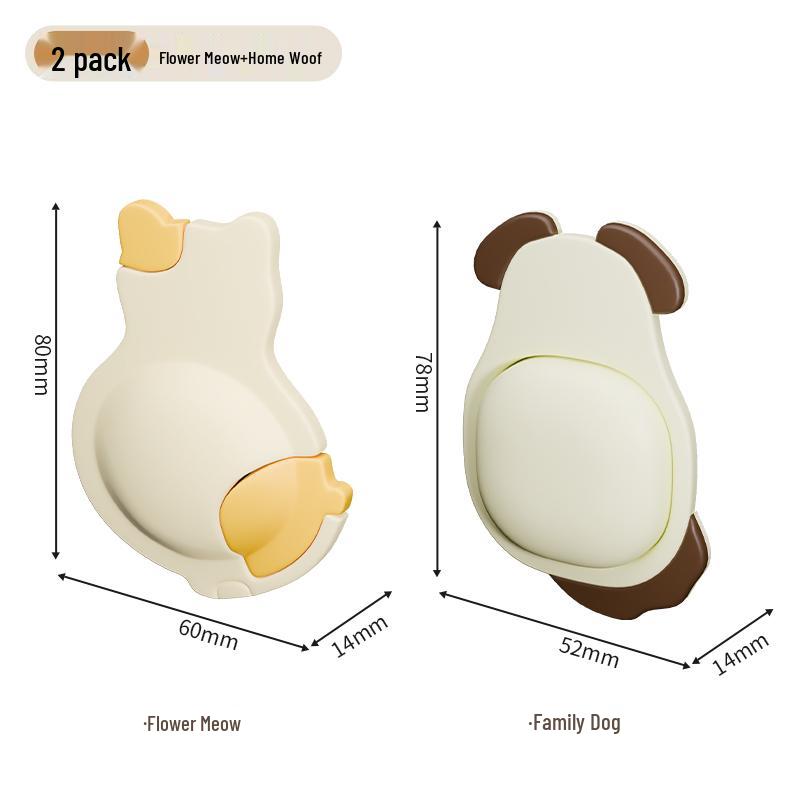 Silicone Door Handle Anti-Collision Buffer Pad for Wall and Glass Protection