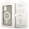 Etui do iPhone 14 Plus Guess Glitter MagSafe Czarny