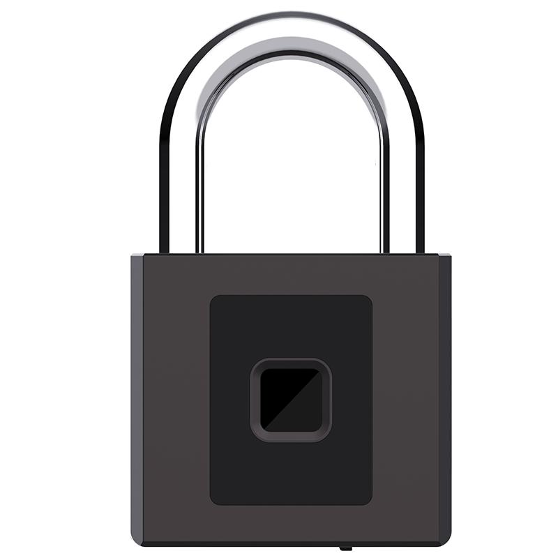 High Quality Smart Anti-theft Padlock Fingerprint App Control Keyless Lock for Gym Locker Bike