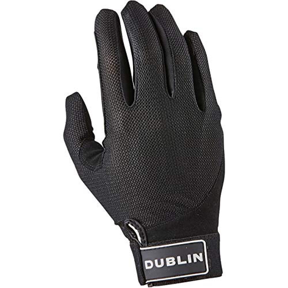 Buy Dublin Dressage Gloves Men (Purple) at affordable prices — free