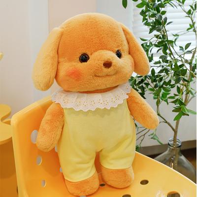 Semper poupée chiot caniche peluche poupée mignonne poupée familiale petit nez gaga même style