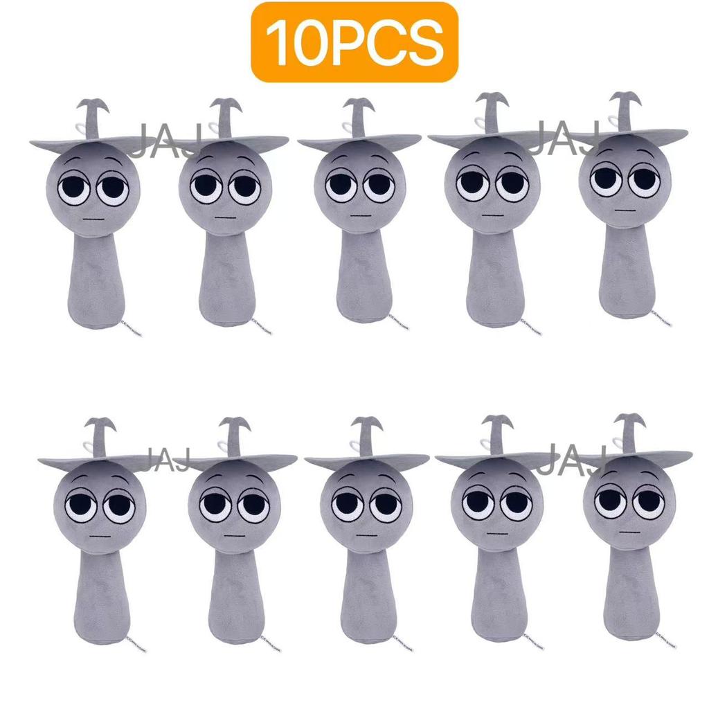 10-20pcs Sprunki Plush Toys Plush Doll Sprunki Game Cartoon Pillow Kids Birthday Gifts Stuffed Dolls Christmas Gift