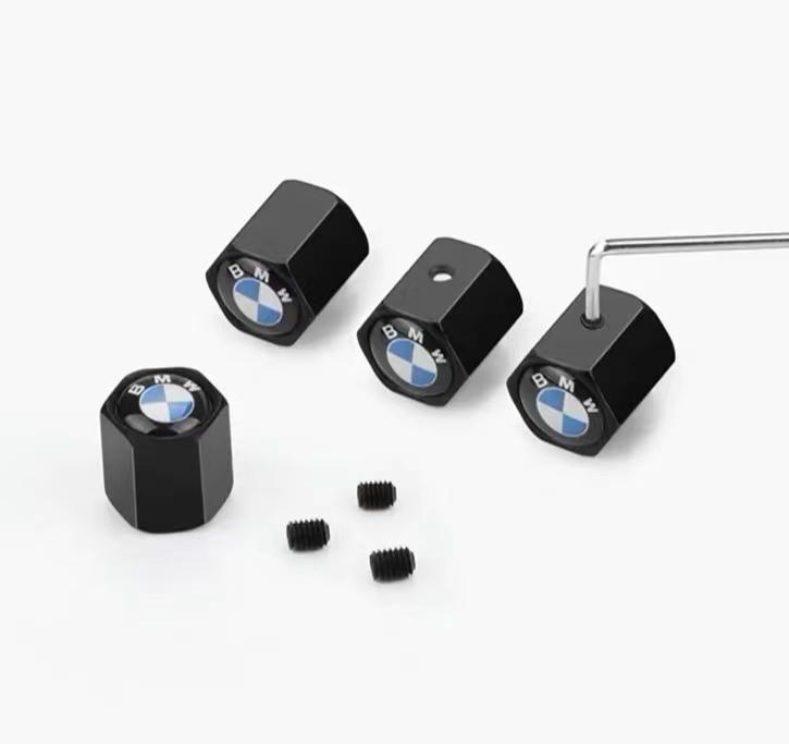 4pcs Car Tire Valve Metal Aluminum Alloy Valve Cap for Bmw M Power Mini X3 X5 X6 E90 E70 F30 Auto Accessories