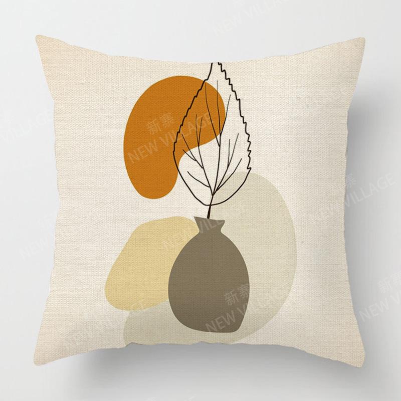 Vibrant Garden Pillowcases  Colorful Floral Designs for Home Decor Perfect Spring Gift with Trees Flowers  Moon Scenes