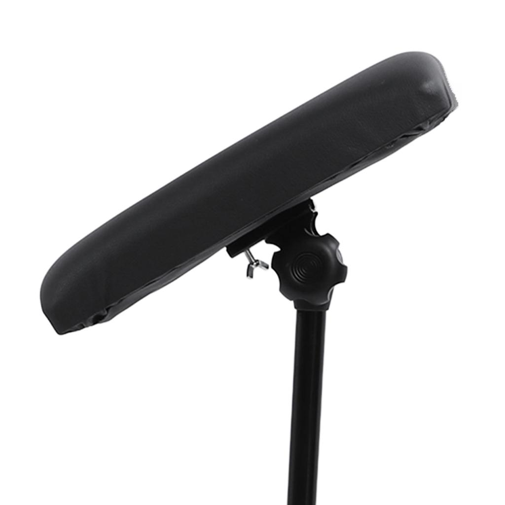 Portable Tripod Armrest Stand Adjustable Height Professional PU Leather Armrest Tripod Stand for Massage Acupuncture