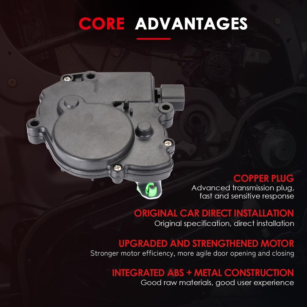 CCIYU Right Passenger Sliding Door Latch Lock Actuator Compatible for Toyota Sienna 2004 05 06 07 08 09 2010 Right Side Door Lock Actuators Replaces