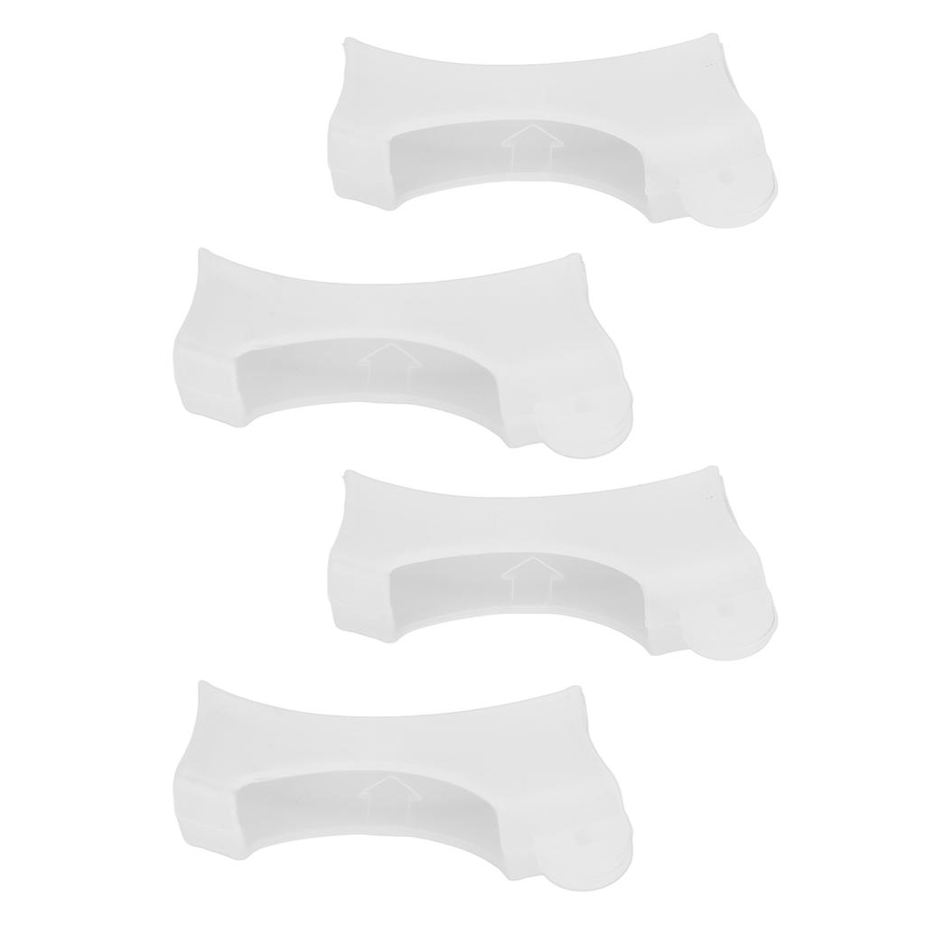 4pcs Hearing Aids Protective Cover Prevent Loss Dust Silicone Hearing Aids Cover for Kids Elderly