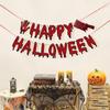 Halloween Red Letter Banner Horror Halloween Party Decoration Bar Haunted House Indoor Home Hanging Decoration