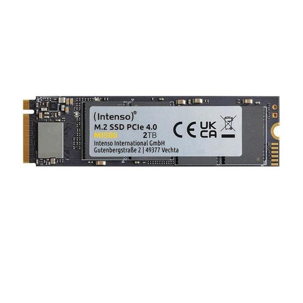 INTENSO - MI500 - Internal SSD - 2 TB - NVMe M.2 PCIe Gen 4x4 - Read Speed Up To 5,300 MB/s