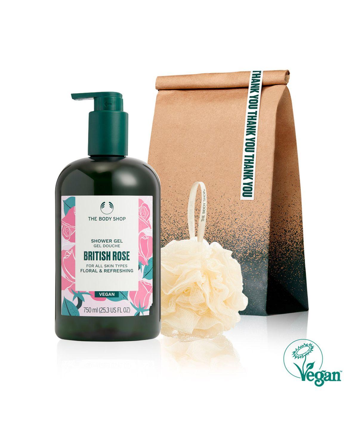 British Rose Shower Gel 750ML + Shower Ball Gift Wrapping (Shopping Bag Included) (888136)