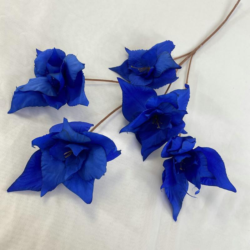 Faux For Flowers Wedding Arch Blue Starry Hydrangeamacrophylla Hanging Wall