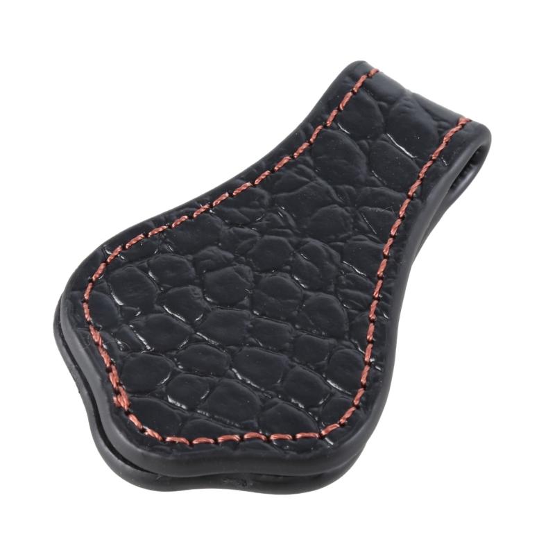 

Leather Magnetic Chalk Holder Pool Cue Chalk Leather Holder For Billiard Player Secure Attachment Super Craftsmanship 1