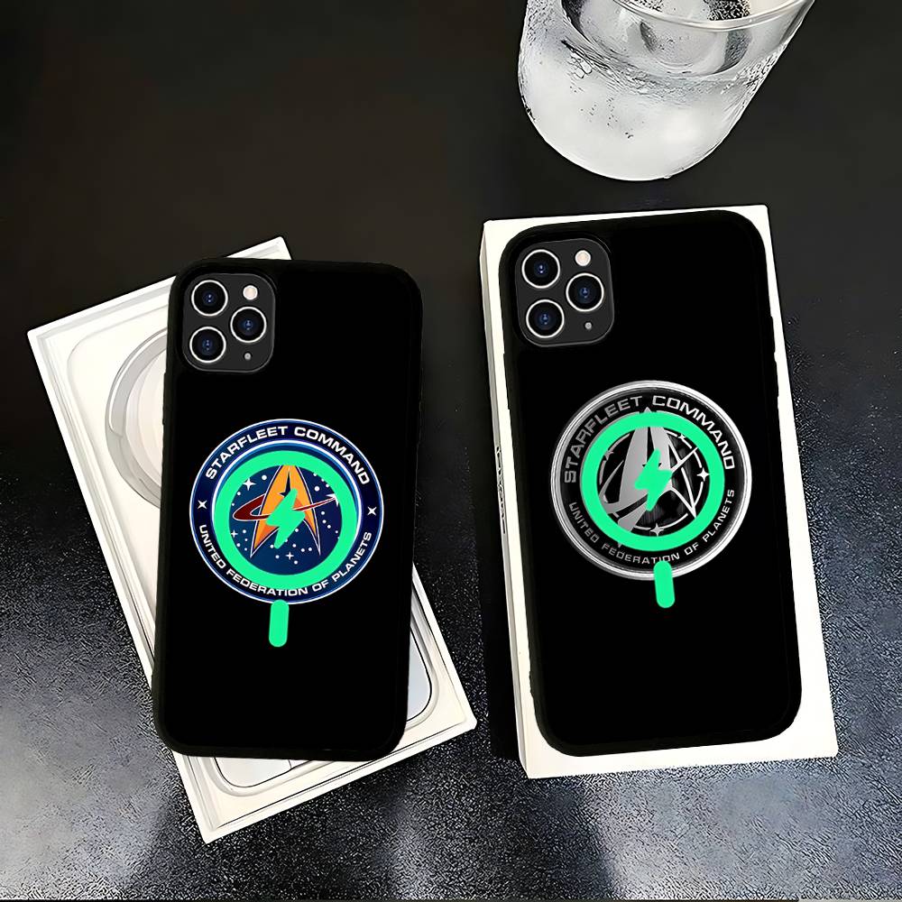 Star T-Trek Movie Logo Phone Cover For IPhone 17 16 15 14 13 12 11 Pro Max Mini For Magsafe Magnetic Wireless Charge