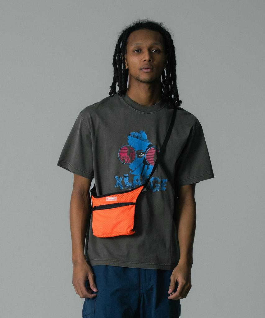 Mesh Shoulder Bag 101262053002 Orange One Size [XLARGE]