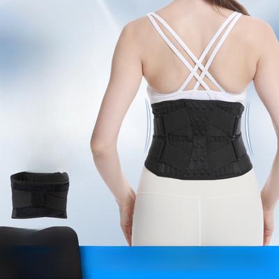 Atmungsaktiver Bauch-Extraktionsgürtel, Sport-Taillenstütze, feste Lendenwirbelstütze, weicher, elastischer Gürtel, Taillenstütze mit doppeltem Druck