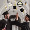 Graduation season spiral pendant PVC pendant graduation party decoration supplies classroom decoration site layout