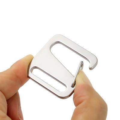 Metalen Gesp voor Tassen Roestvrij Staal G-vormige Veerhaken, Webbing Antislip Verstelbare Gespen, Snelontgrendelingshaken voor Tassen
