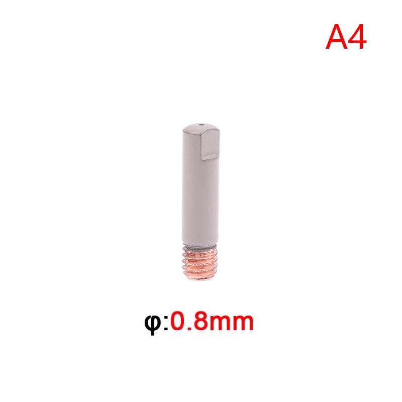 1/3Pcs 15Ak Coating Protection Nozzle 0.8/1.0/1.2Mm Contact Tips Non-Stick Welding Slag European Airless Nozzle