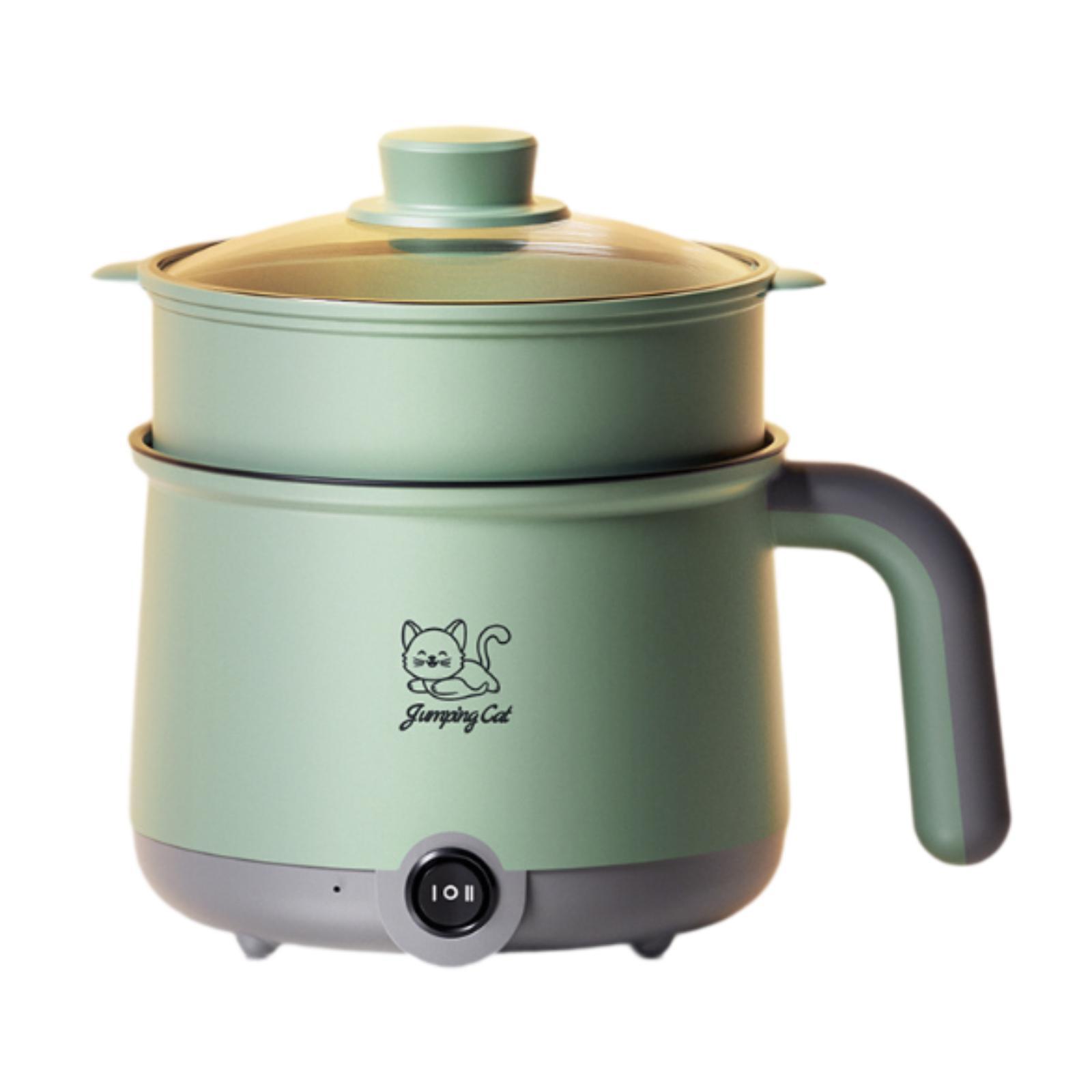 

Электрический хот-пот с пароваркой, многоцелевой мини-хот-пот, лапшеварка для яиц, лапши Рамен, шабу-шабу, комната в общежитии