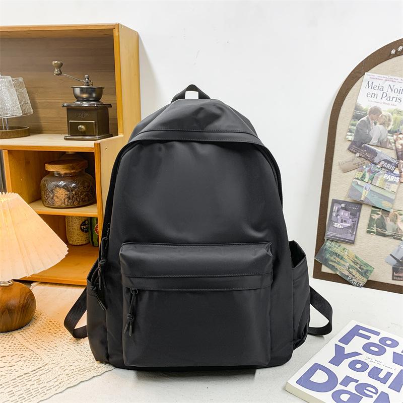 Backpack Men's Backpack Large Capacity New Men's Middle School Student Junior High School Student High School Student School Bag Women