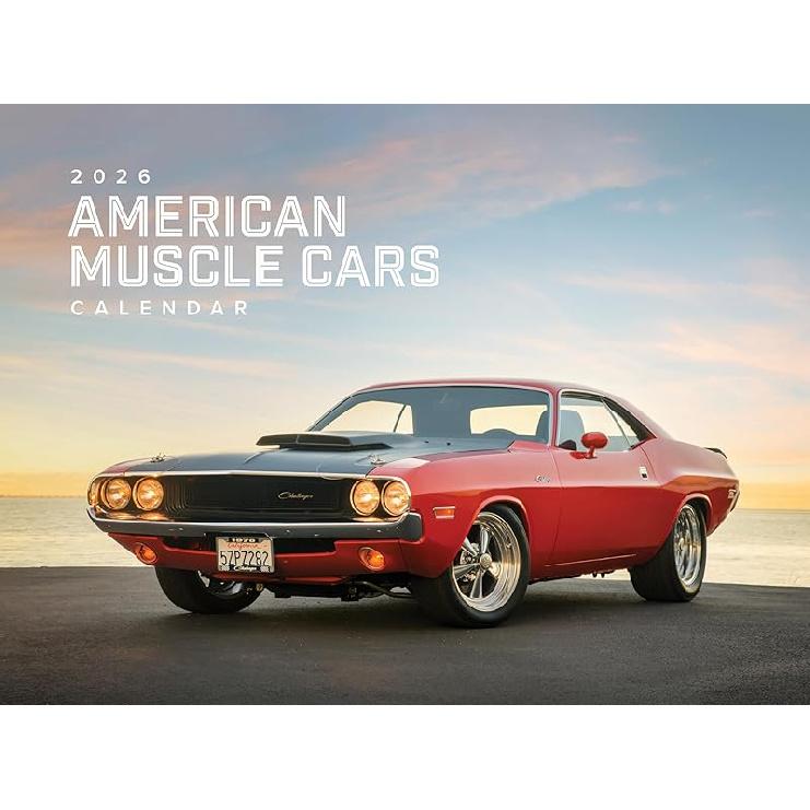 2026 n Muscle Cars Calendar Mini