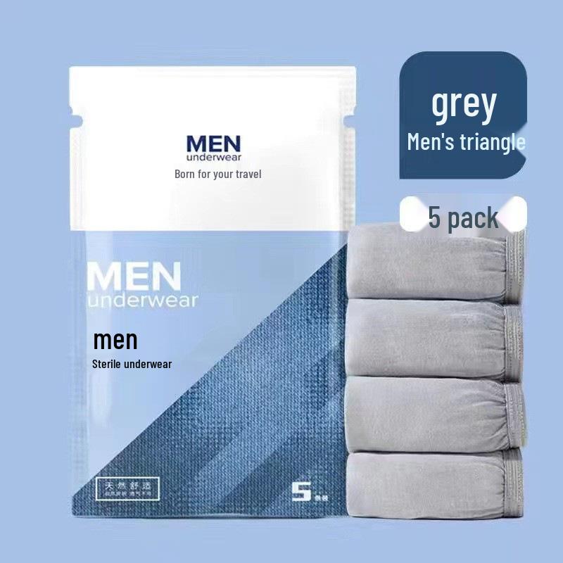 

Мужские большие одноразовые хлопковые трусы - Прочные, дышащие, не требующие стирки для путешествий и использования в отеле XXL (65-75 kg)