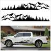 2PCS Car Side Body Tree Mountain Forest Graphic Sticker Vinyl Decal Waterproof