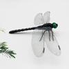 Dragonfly Clip for Insects Repellent 3D Artificial Dragonfly Hat Clip Clip-on Realistic Dragonfly for Outdoor Backyard Garden Decor