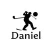 Personalized Round Golf Ball Seal  And Colorfast Includes 3ml Of Ink .